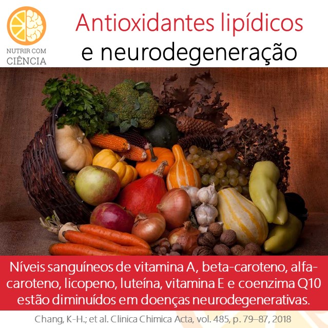 Antioxidantes e neurodegeneração