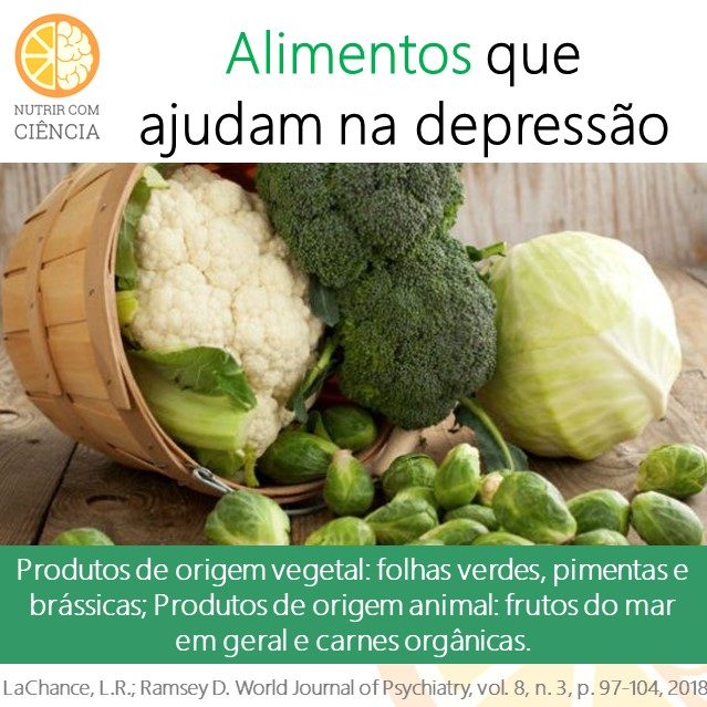 Alimentos e depressão