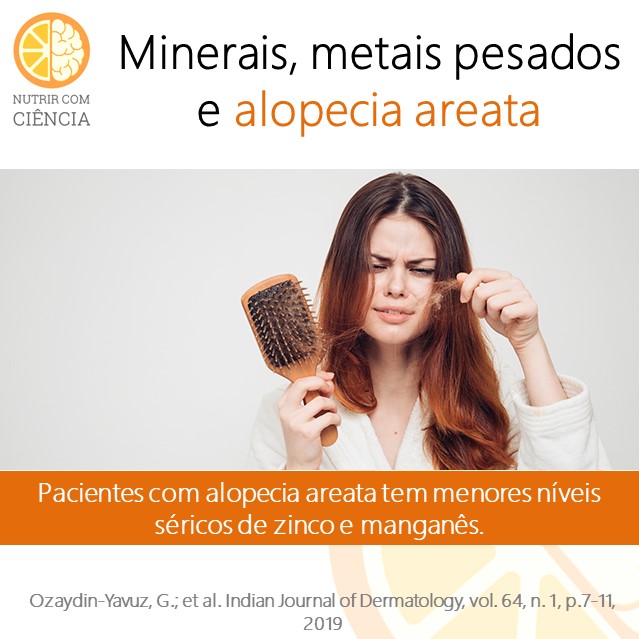 Minerais e alopecia