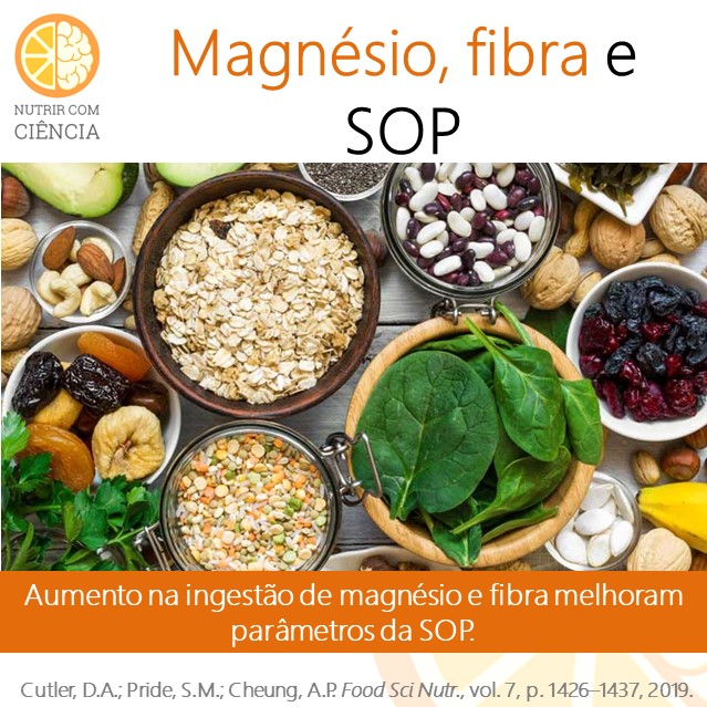 Magnésio, fibra e SOP