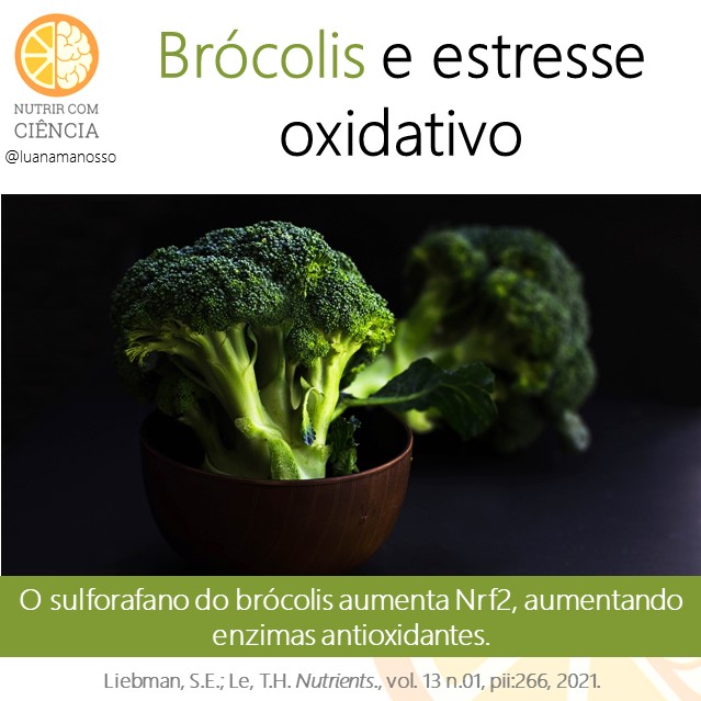 Brócolis e estresse oxidativo