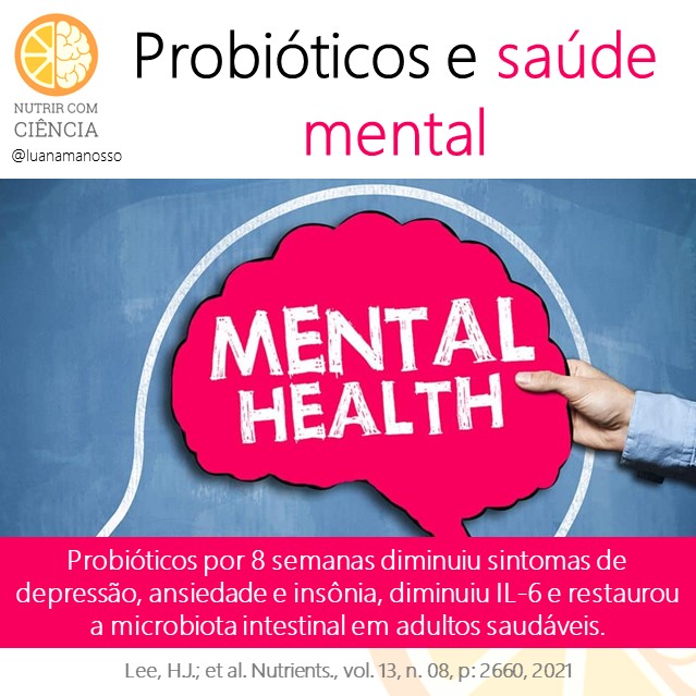 Probióticos e saúde mental