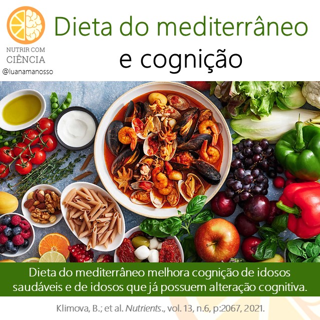 Dieta do mediterrâneo e cognição