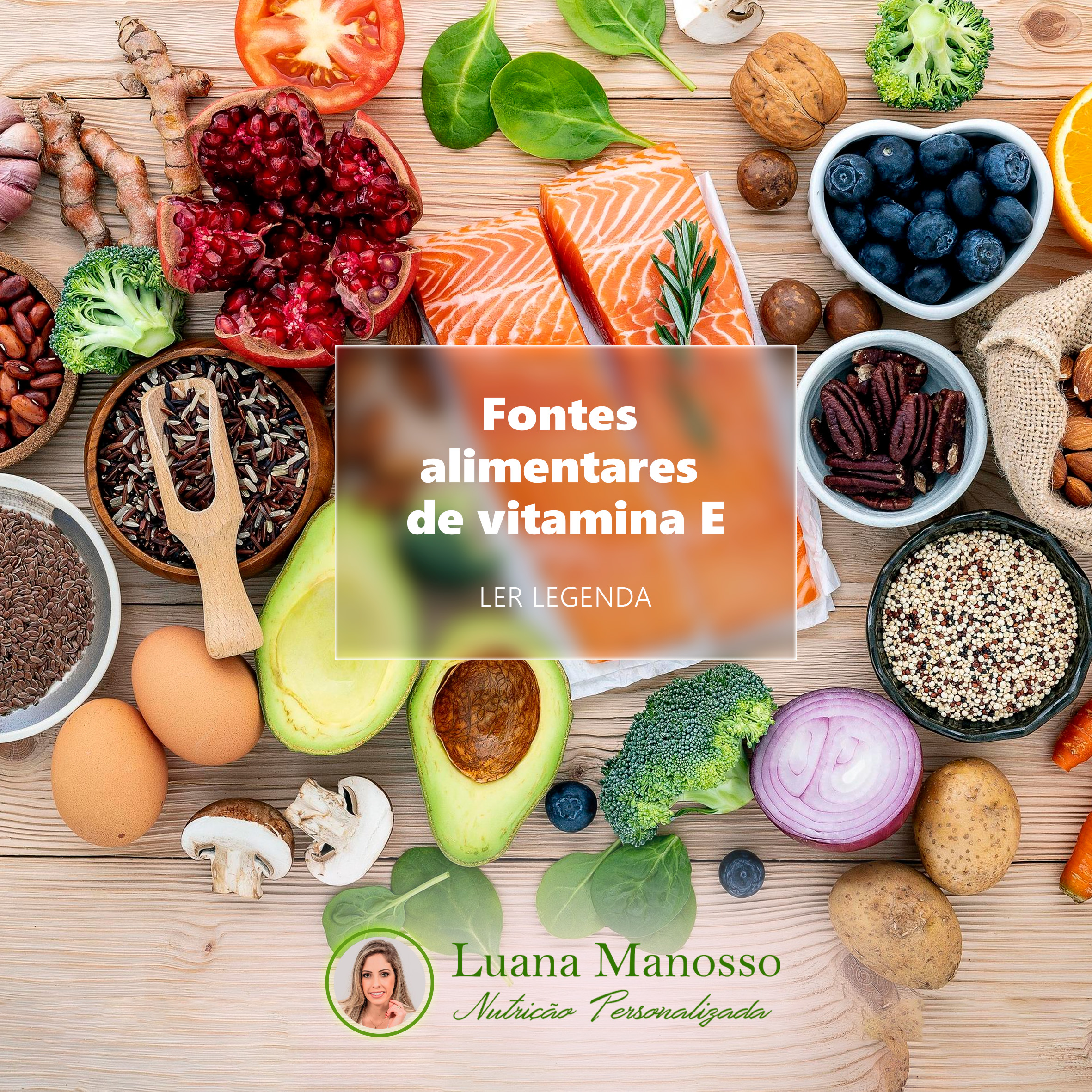 Fontes alimentares de vitamina E