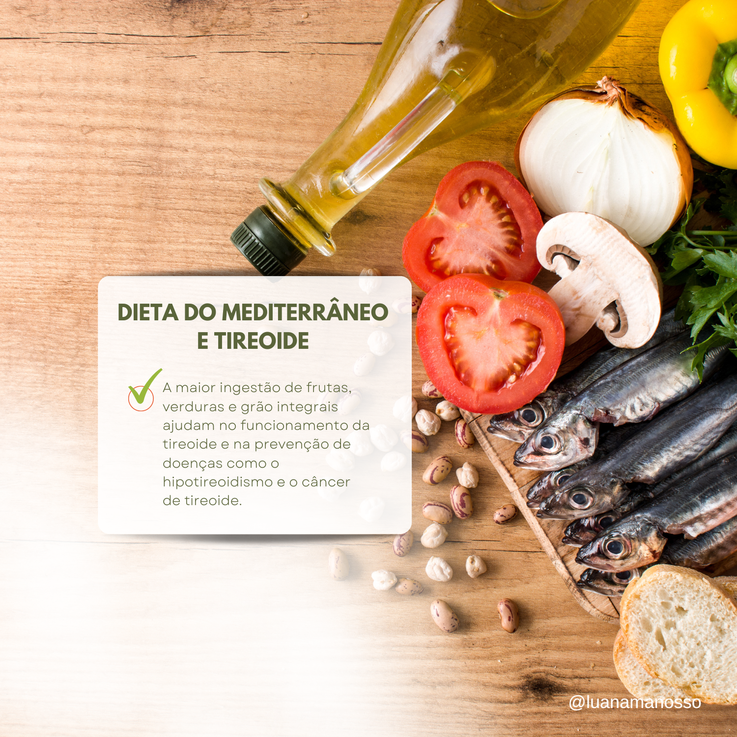 Dieta mediterrâneo  e tireoide