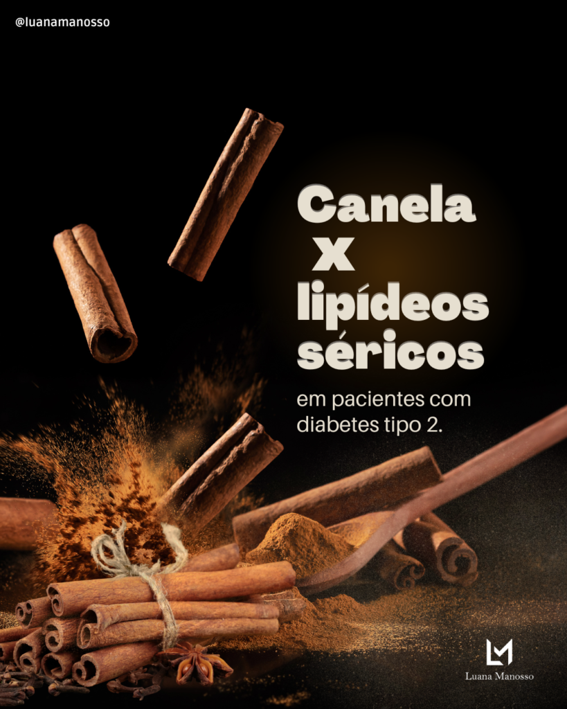 Canela e lipídios séricos