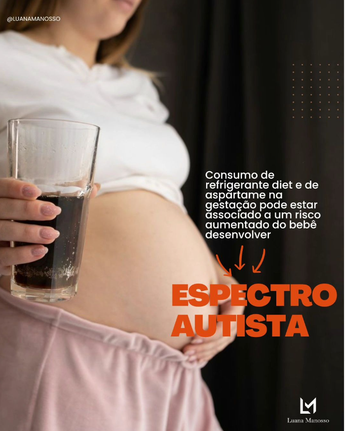 refrigerante diet na gestação e autismo