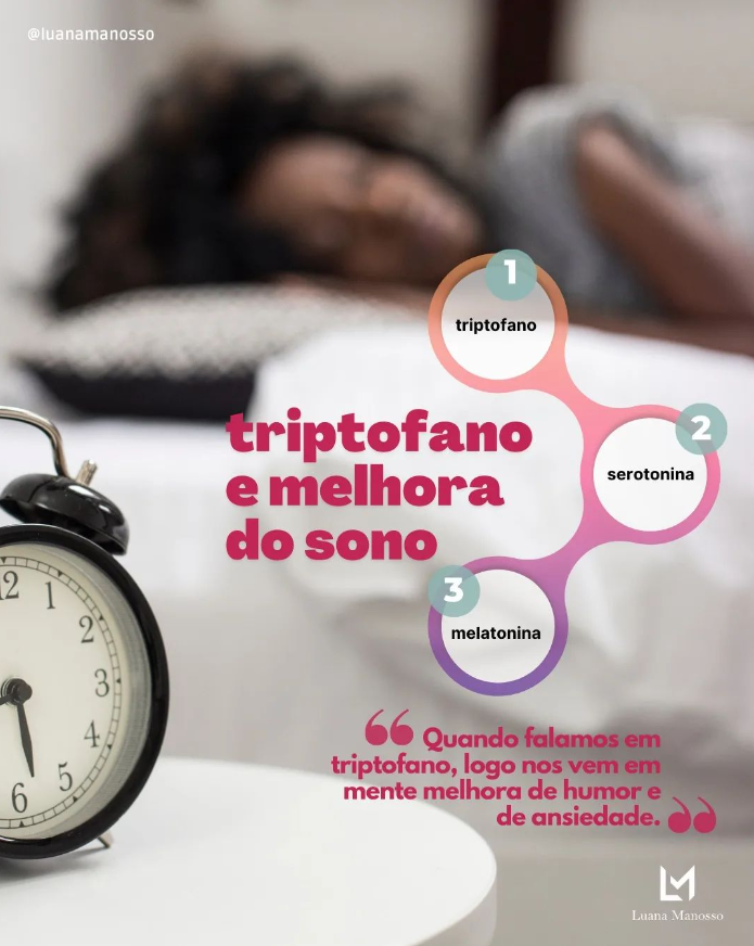 triptofano e melhora do sono